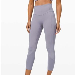 lululemon athletica All The Right Places Crop II 23" Peri Purple